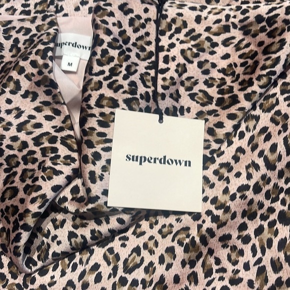 NWT Revolve / Superdown Lilith Cami Dress in Leopard - Picture 7 of 13